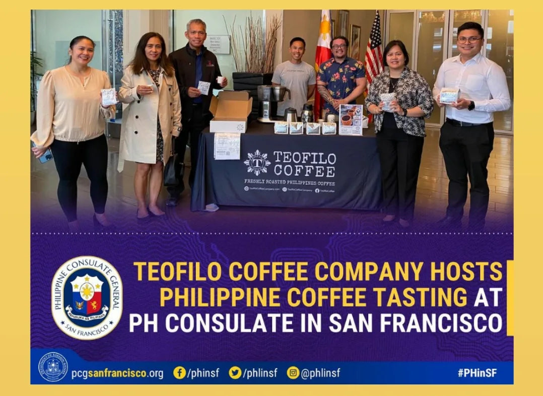 Taste of the Philippines: Coffee Tasting Event at Kalayaan Hall, SF Consulate General