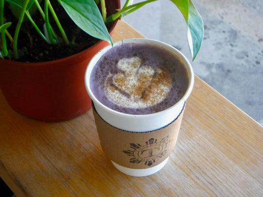 Pumpkin Ube Latte