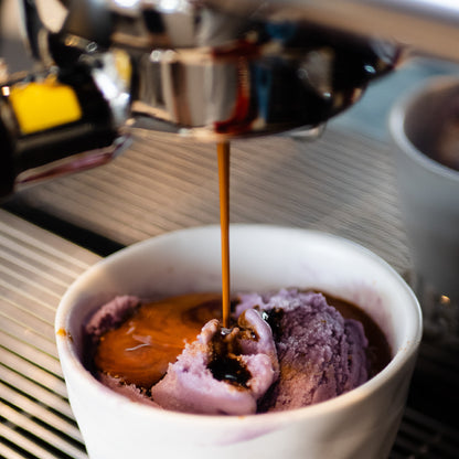 Purple Reign (Filipino Affogato)